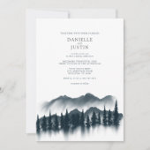 ラスティック ウィンター ワンダーランド ウェディング | 招待状 (正面)