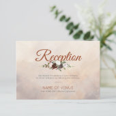 ラスティック ウッドランド フェザーズ アンド フローラル ブルーム エンクロージャーカード (スタンド正面)