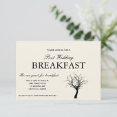 ラスティック ウッドランド 挙式後朝食 招待状 (スタンド正面)
