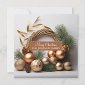 ラスティック エバーグリーン ウッド リース シーズンカード (正面)