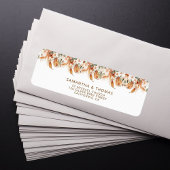 ラスティック エレガント カリグラフィー ボヘミアンチック ウェディング ラベル