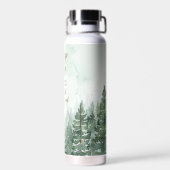 ラスティック キャンプ ブライズ パーティー ウィークエンド ウッドランド フォレスト ウォーターボトル (背面)