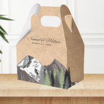 ラスティック クラフト マウンテン フォレスト ウェディング