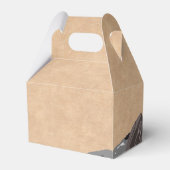 ラスティック クラフト マウンテン フォレスト ウェディング フェイバーボックス (裏面サイド)