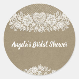 ラスティック クラフト＆レース ファームハウス バーン シック ラウンドシール