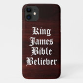 ラスティック・クリスチャン・フェイス キング・ジェームズ聖書 信仰者 Case-Mate iPhoneケース (裏面)