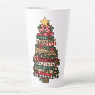 ラスティック クリスマスツリー カフェラテマグ