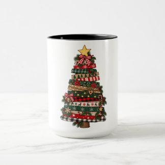 ラスティック クリスマスツリー マグカップ