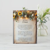 ラスティック ゴールデンアワー ガゼーティング 招待状 (スタンド正面)