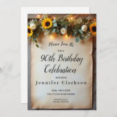 ラスティック ゴールデンアワー ギャザリング 招待状 (正面/裏面)