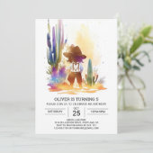 ラスティック サザンカウボーイ バースデー 招待状 (スタンド正面)