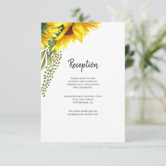 ラスティック サンキライ | 結婚式の披露宴 エンクロージャーカード (スタンド正面)