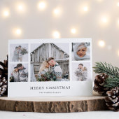 ラスティック シック | シンプル ミニマル クリスマス フォト グリッド