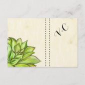 ラスティック スクッレント モダン タイポグラフィー ウェディング (裏面)