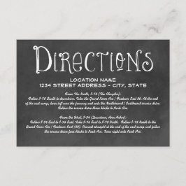 ラスティック スクリプト ブラックボード ウェディング ディレクション ブラック エンクロージャーカード