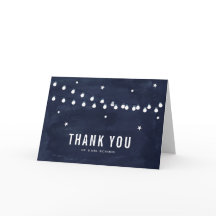 ラスティック スターリー ナイト ストリング ライト  サンクス カード