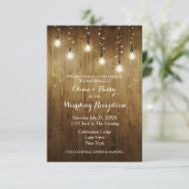 ラスティック ストリング オブ ライト カントリー レセプション カード (スタンド正面)