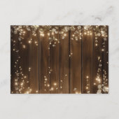 ラスティック ストリング ライト QR コード 前夜 エンクロージャーカード (裏面)