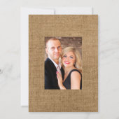 ラスティック ハーブアリウム ひまわり ボヘミアンワエディング セーブザデート (裏面)