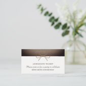 ラスティック バーラップ リボン 入場券 エンクロージャーカード (スタンド正面)