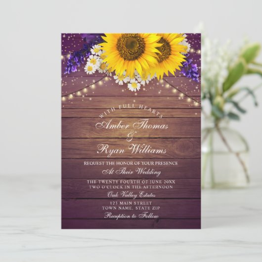 ラスティック パープル イエロー ヒマワリ フラワリー カントリー バーン (スタンド正面)