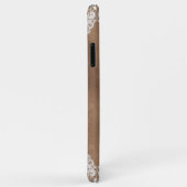 ラスティック フューチャー ミセス エンゲージメント バーンワッドとレース Case-Mate iPhoneケース (裏面/右)