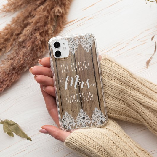 ラスティック フューチャー ミセス 婚約 バーンウッド レース Case-Mate iPhoneケース