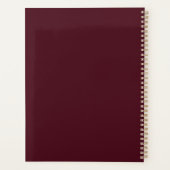 ラスティック フラワー ウェディング プランナー (裏面)