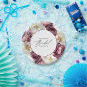 ラスティック フローラル アバンダンス ブライズシャワー ペーパープレート (パーティー)