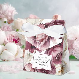 ラスティック フローラル アバンダンス ブライダル シャワー フェイバーボックス