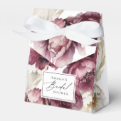 ラスティック フローラル アバンダンス ブライダル シャワー フェイバーボックス (正面サイド)