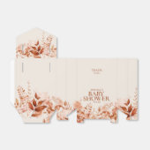 ラスティック フローラル オータム ベイビー シャワー フェイバーボックス (折り畳みなし)