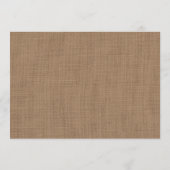 ラスティック ブライダル シャワー バルーン ライト レース サンクス サンキューカード (裏面)