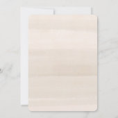 ラスティック ブルーム セーブ・ザ・デート カード (裏面)