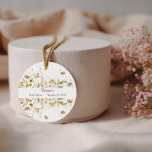 ラスティック ボタニカル ブライダル シャワー カスタマイズ