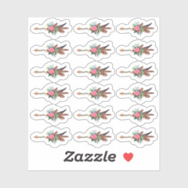 ラスティック ボヘミアンフィーリング フェアー アロー フラワープランナーシート シール