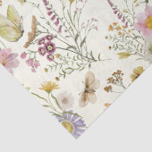 ラスティック ボーホー ワイルドフラワー 薄葉紙 (詳細)