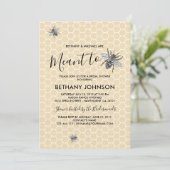 ラスティック・ミーント・トゥ・ビー ブライダルシャワー 招待状 (スタンド正面)