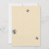 ラスティック・ミーント・トゥ・ビー ブライダルシャワー 招待状 (裏面)