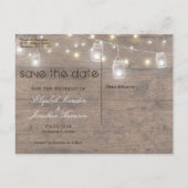 ラスティック メイソンジャー ストリング ライト フォト ZZ 案内ポストカード (裏面)