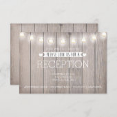ラスティック ライツ - 受付カード エンクロージャーカード (正面/裏面)