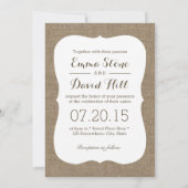 ラスティック ラブ バーズ ティール リボン バルーン 結婚式 招待状 (裏面)