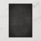 ラスティック ラベンダー ジャー ウェディング イブニング レセプション エンクロージャーカード (裏面)