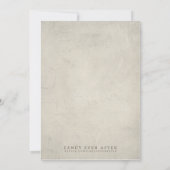 ラスティック ラベンダー メイソンジャー | ウェディング 招待状 (裏面)