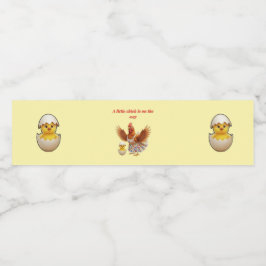 ラスティック リトル スター ベビーシャワー ペットボトルラベル