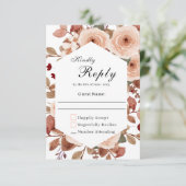 ラスティック ワイルドフラワーズ ウェディング RSVP (スタンド正面)