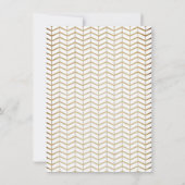 ラスティック ヴィンテージ ラブ バーズ リハーサル ディナー 招待状 (裏面)