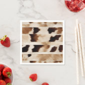 ラスティック Ranch ファーム カウ ハイド カントリー ウェスタン パーティー スタンダードカクテルナプキン (インサイチュ)