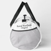 ラスティッドウッドランズフェンシングダフルラージ ダッフルバッグ (右)