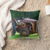 ラスティトラクタ装飾用クッション クッション (ブランケット)